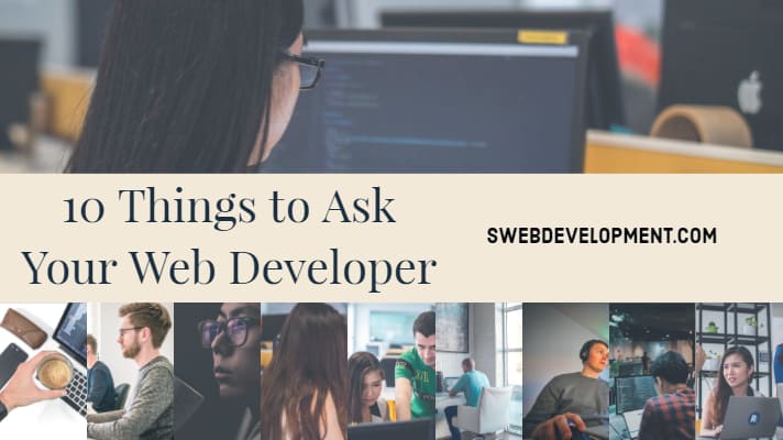 10 Things to Ask Your Web Developer featured image